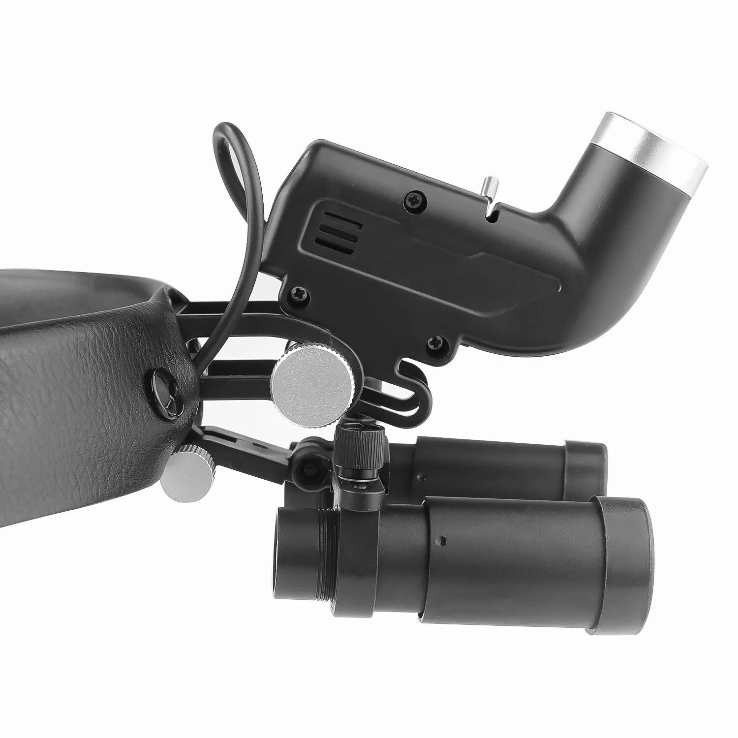 YUYO DY-006-Kit 4.0X/5.0X/6.0X/8.0X-R Dental Binocular Loupe + 5W LED Headband Headlight